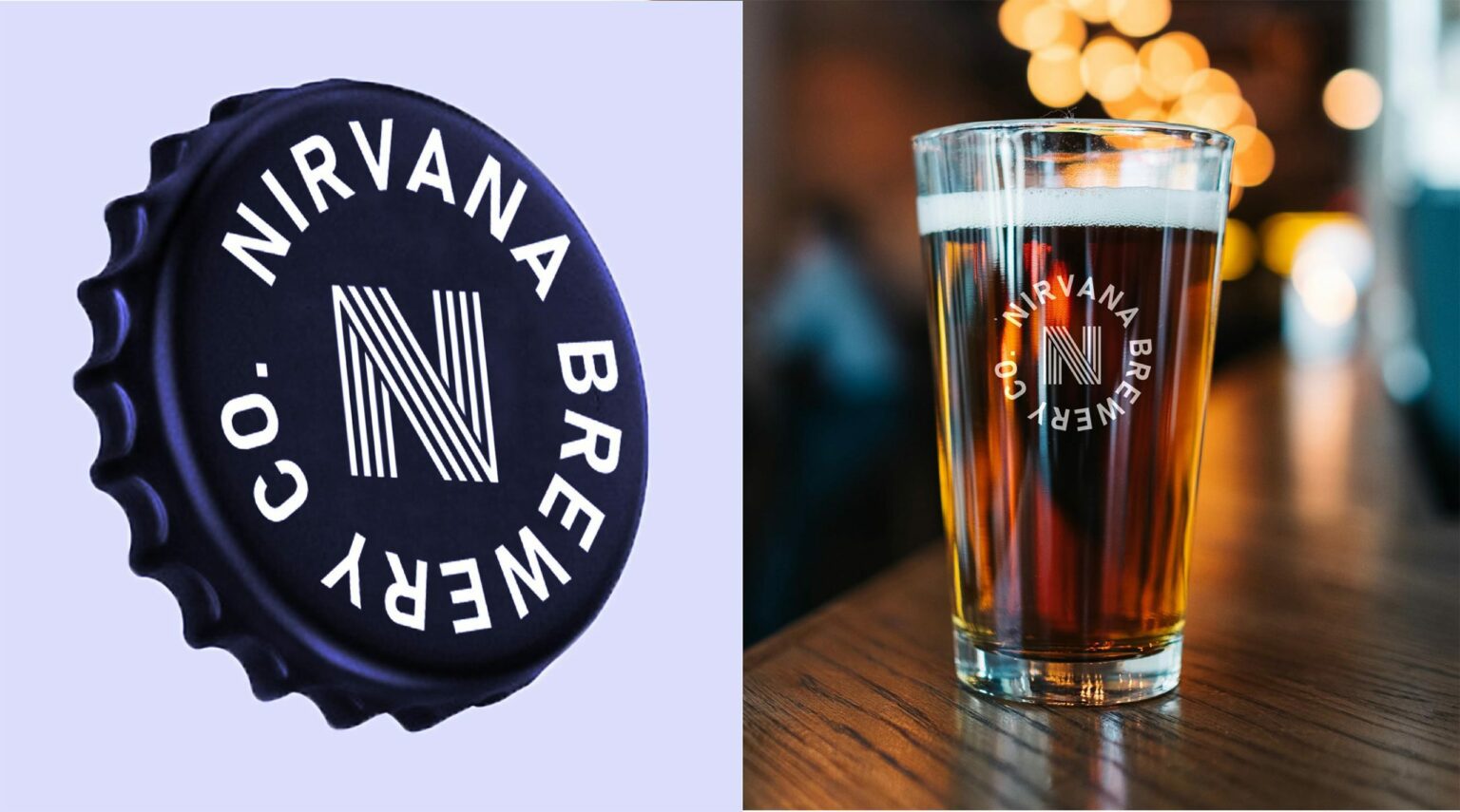 NIRVANA BEER Packaging Design Sample -ADS
