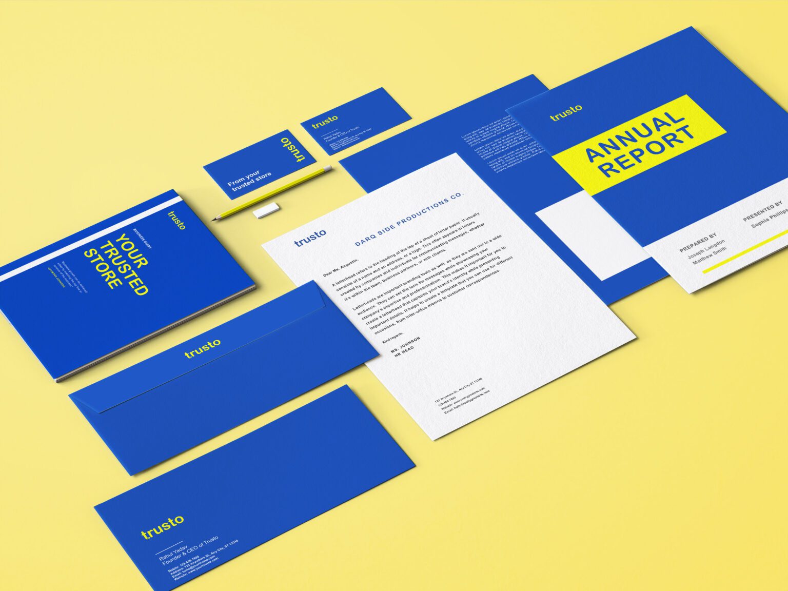 Trusto identity design