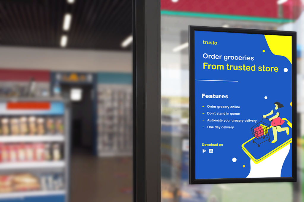 Trusted groceries store - ADS