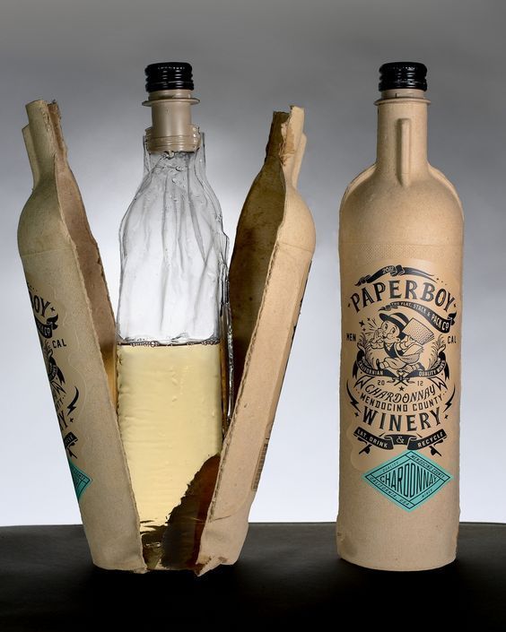 paperboy wine bottle